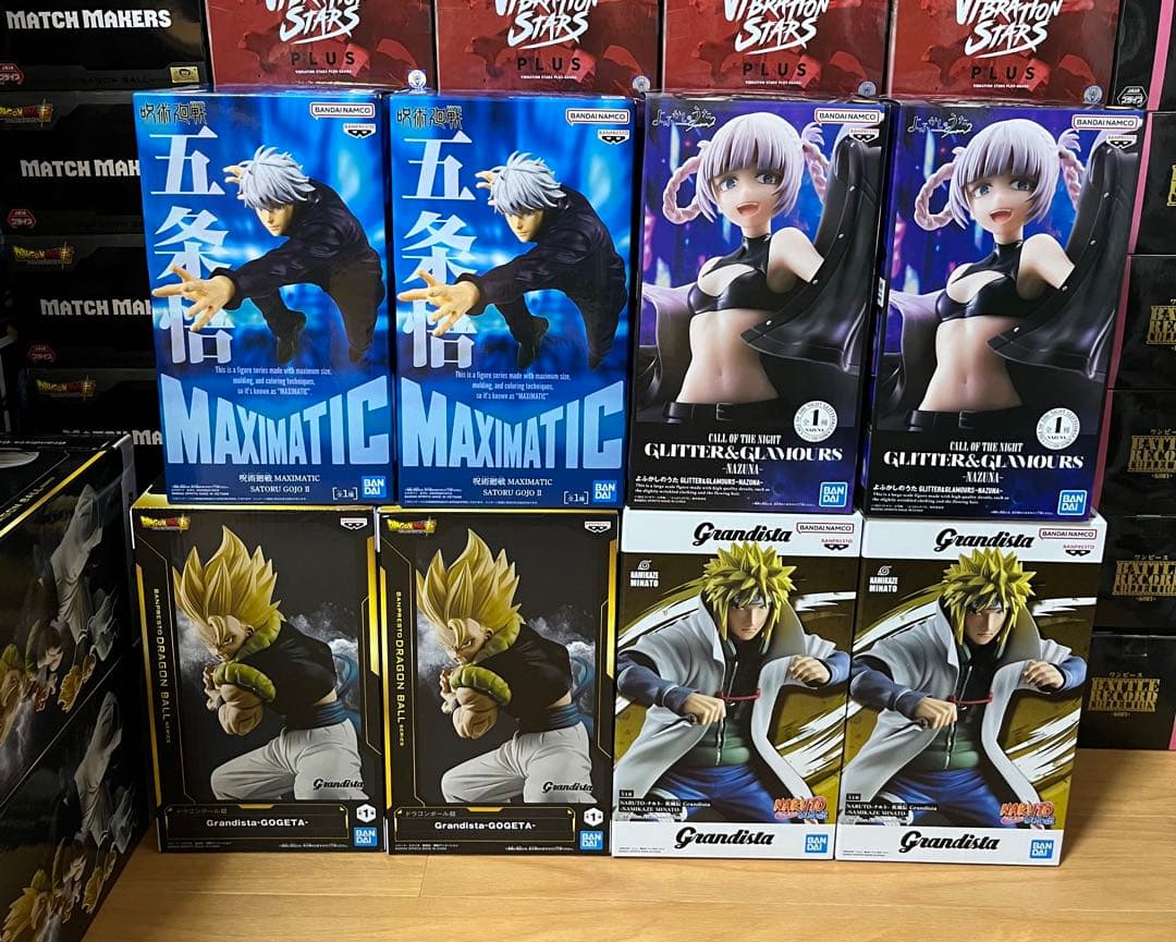 ミナト・ゴジータ・五条悟・七草ナズナ8体セット！ Amazon.co.jp: よふかしのうた GLITTER&GLAMOURS-NAZUNA- 七草ナズナ