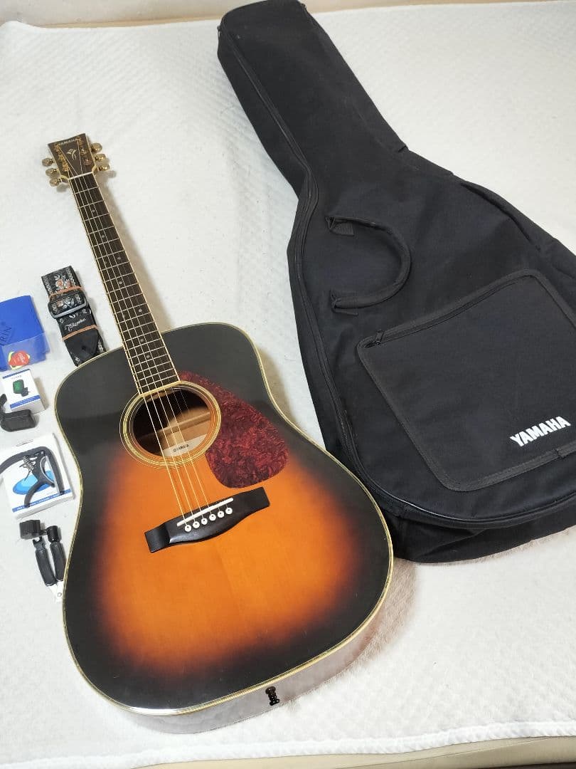 YAMAHA ヤマハ ギター アコースティックギター トップ単板 オマケ多数
