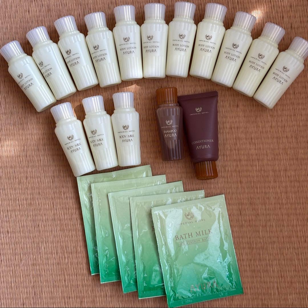 【新品 未使用】アユーラ ボディケア シャンプー コンディショナー 入浴剤セット