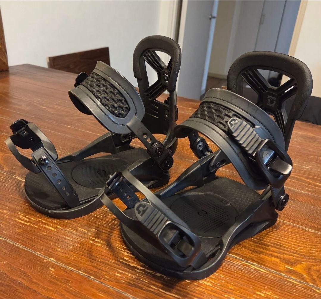 キッズ　スノボ　ユニオン　ビンディング　キャデットブラック Ｓ