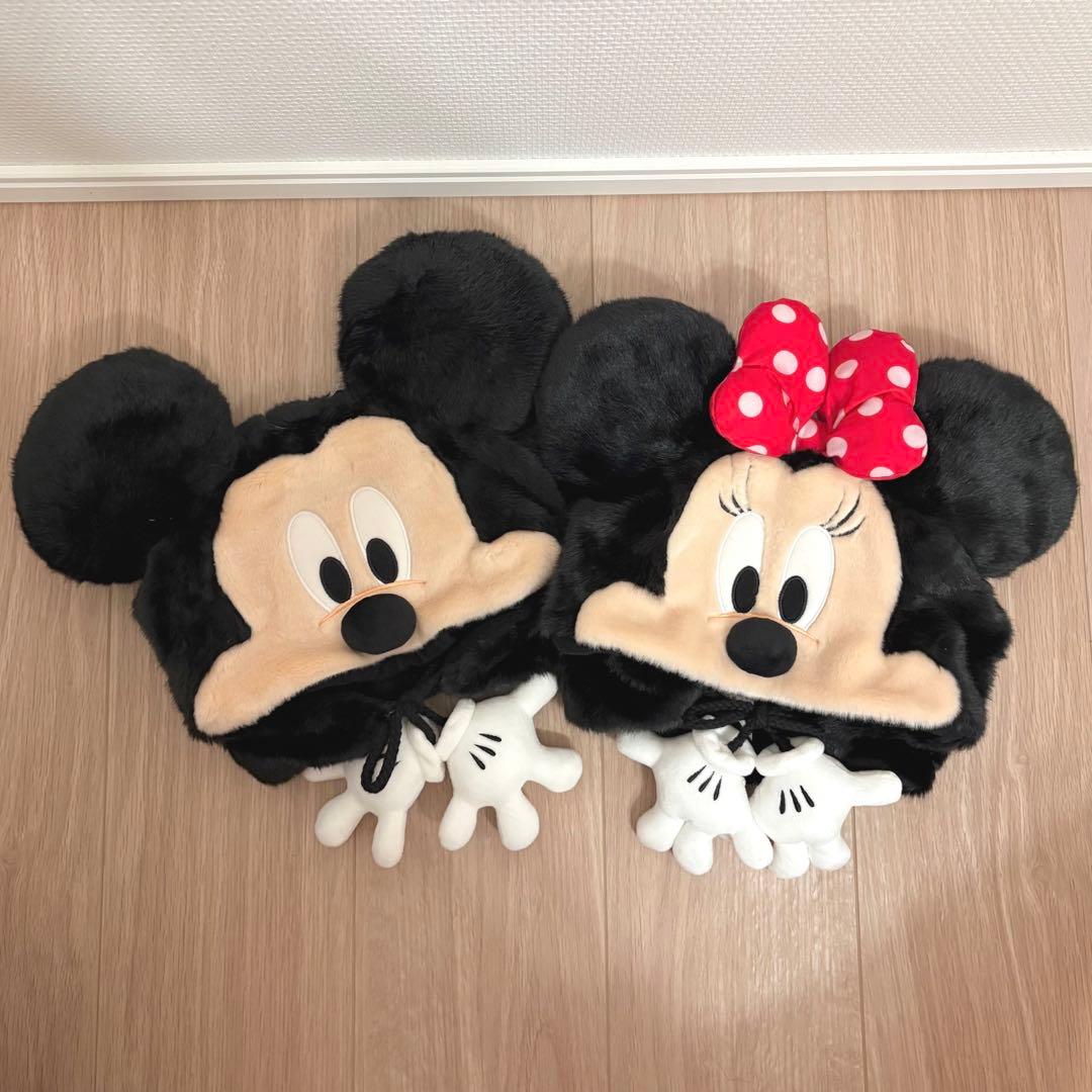 ディズニー　ミッキー　ミニー　ファンキャップ　新品　未使用　タグ付 未使用・タグ付】ミッキー＆ミニー ファンキャップ セット 東京