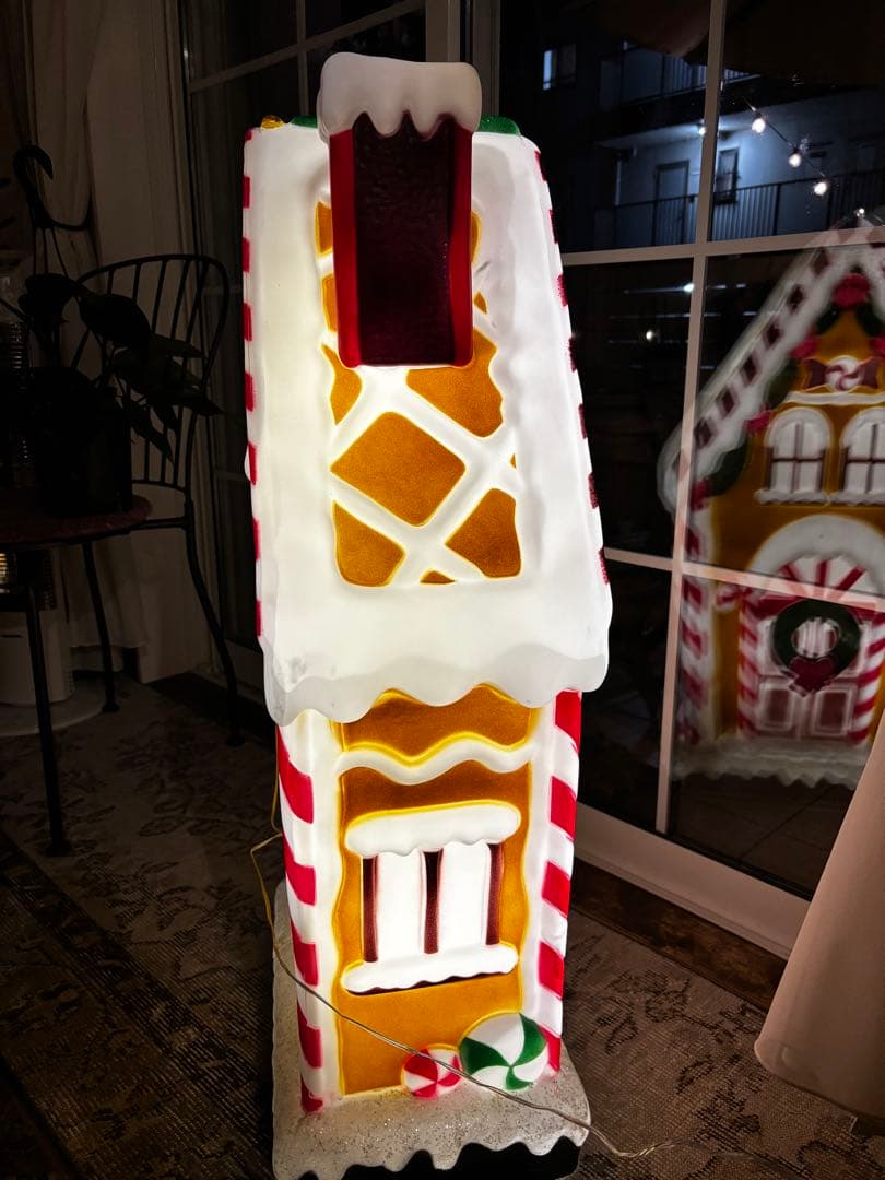 LEDブローライト キャンディーハウス お菓子のお家 クリスマス