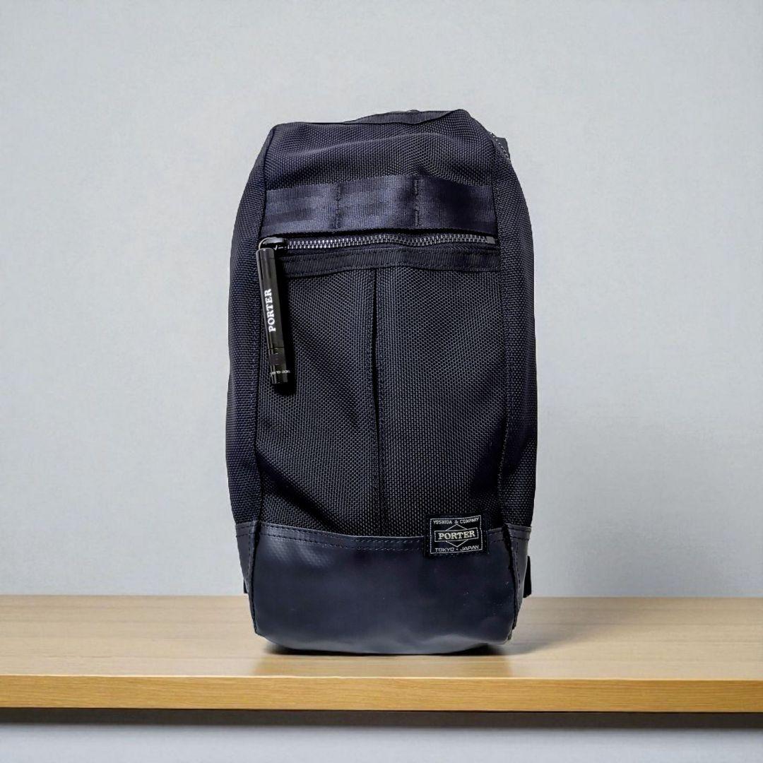 PORTER ポーター ヒート スリングショルダーバッグ 【極美品】 黒