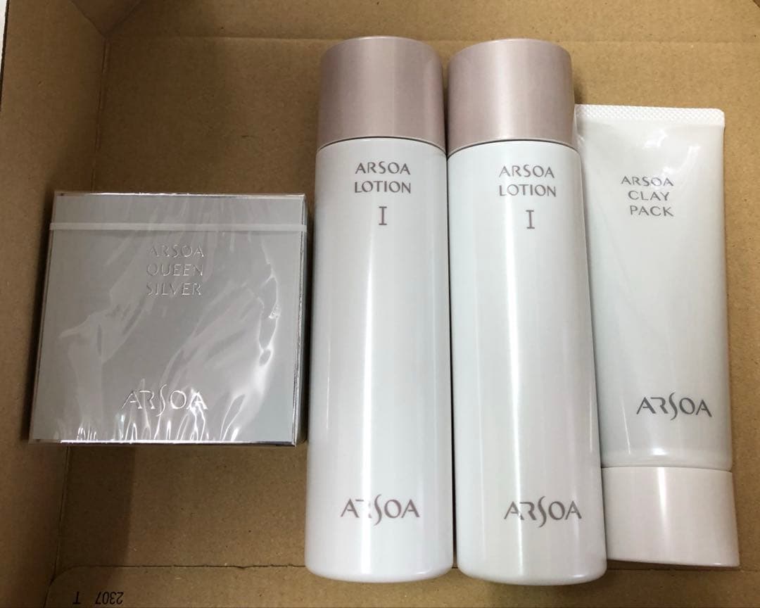 アルソア✨石けん×1個.ローションI×2本.クレイパック☆
