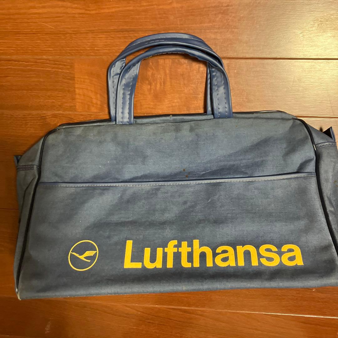 ルフトハンザ航空 ミュンヘンオリンピック ノベルティ ボストンバッグ