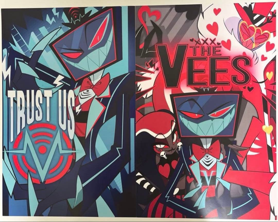 ハズビンホテル　THE Vees TRUST US ポスター