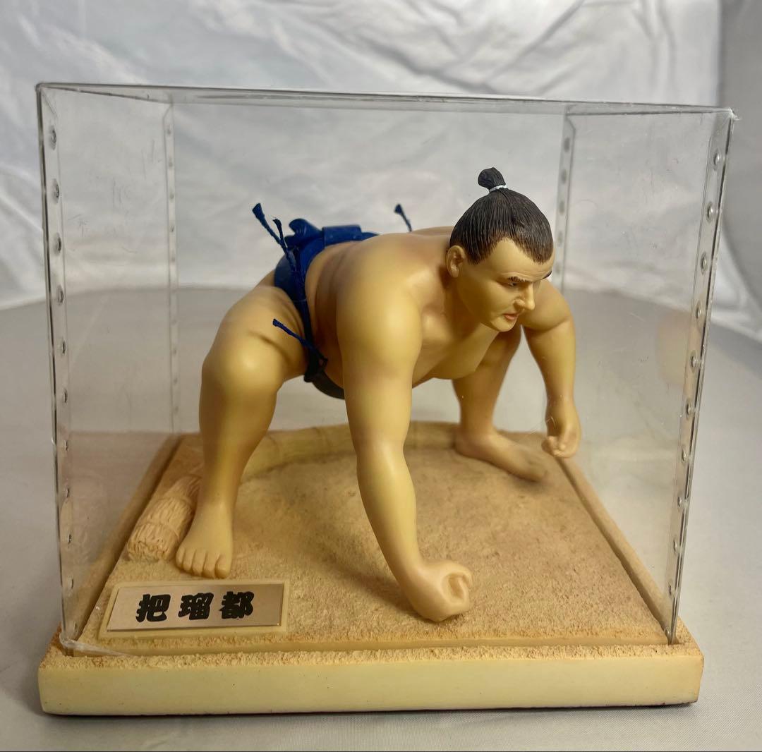 ［希少］大相撲　把瑠都 バルト フィギュア　ケース付き　力士