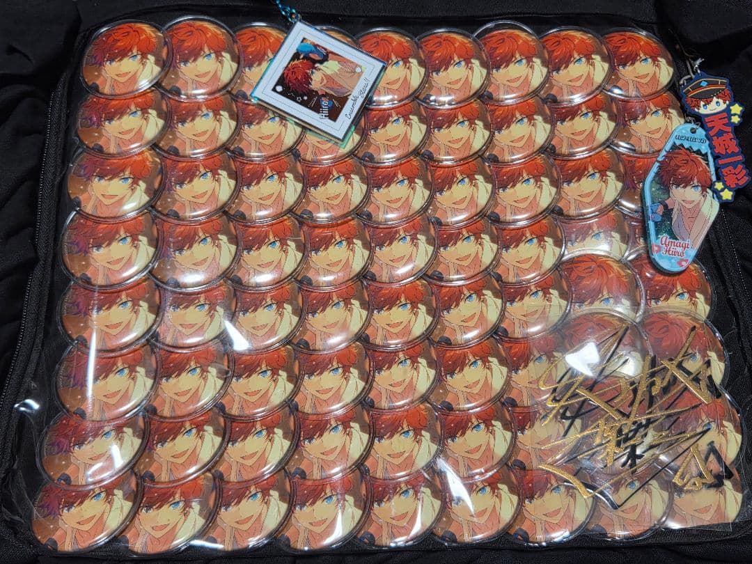 天城一彩 缶バッジ イベコレ