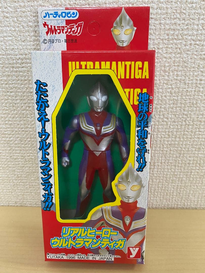 ウルトラマンティガ ソフビ フィギュア 1996年 日本製 - メルカリ