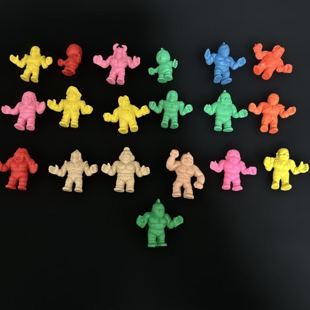 激レア ミニキン消し 19点 肌色 ウルフマンあり