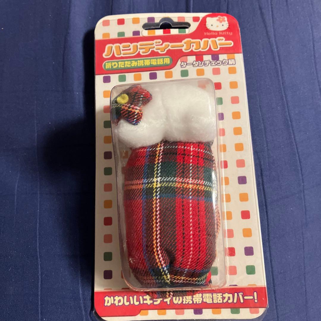 Hello Kitty 携帯電話用カバー タータンチェック