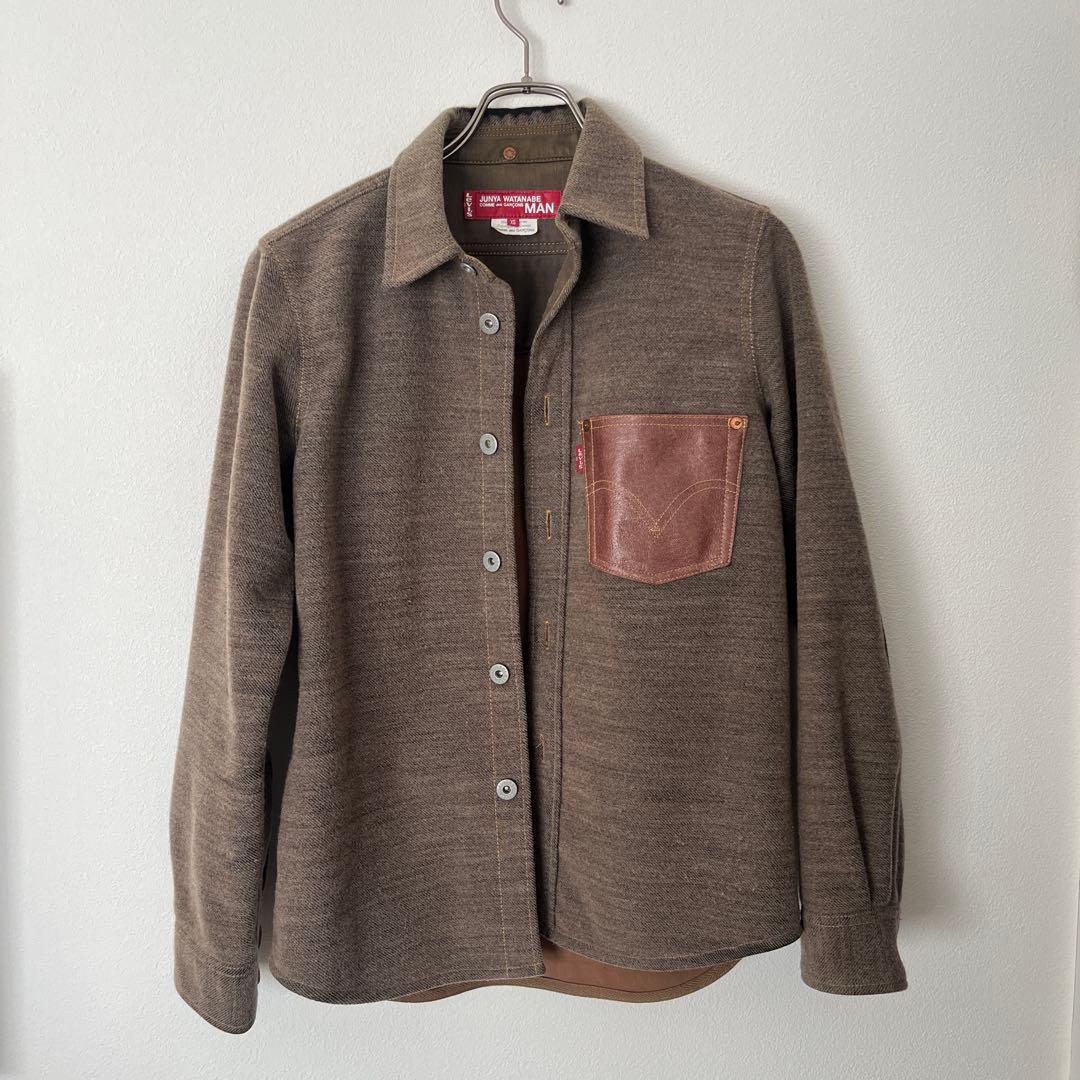 JUNYA WATANABE MAN ブラウンジャケット XS x Carhartt striped jacket in brown - Junya Watanabe | Mytheresa