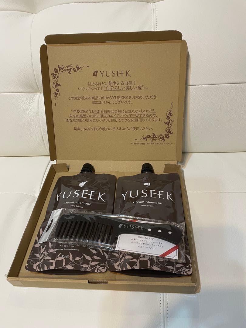 YUSEEK クリームシャンプー 2パック セット YUSEEK / YUSEEKクリームシャンプーの公式商品情報｜美容・化粧品情報