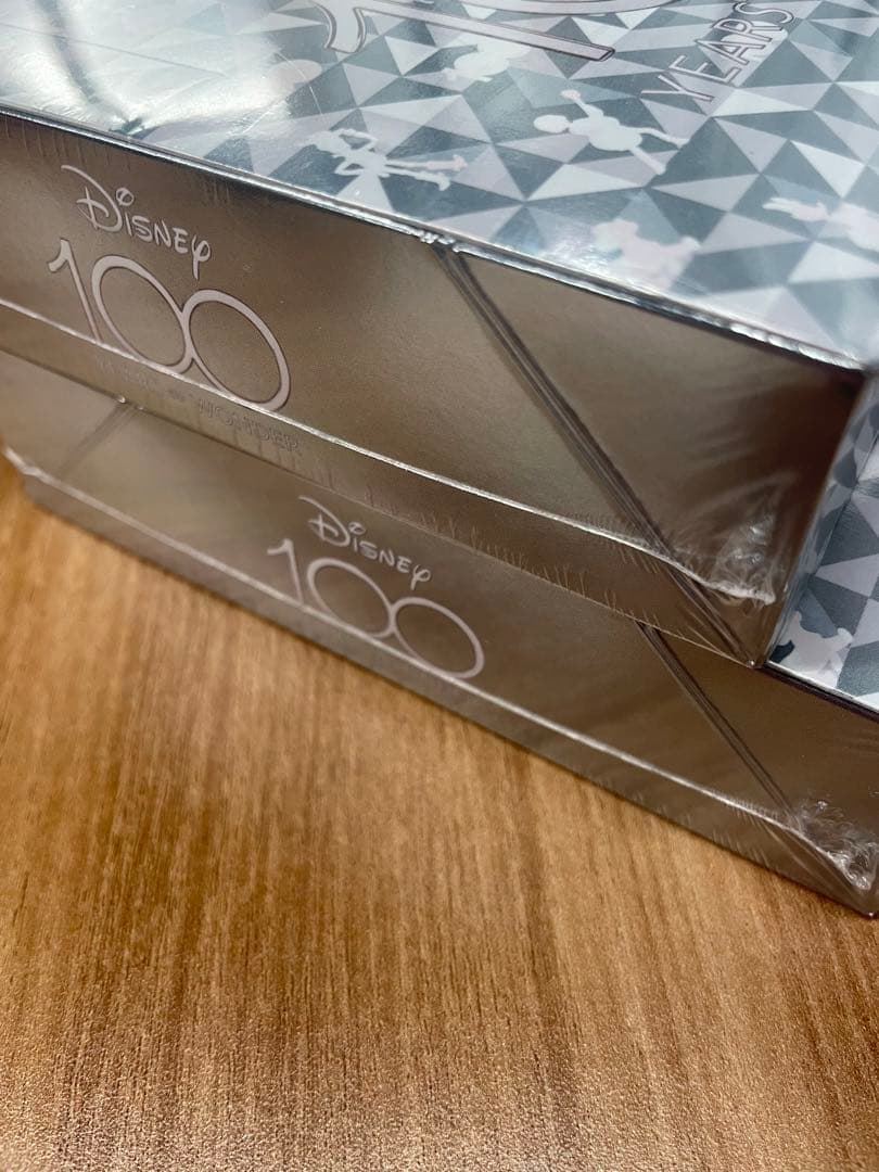 ヴァイスシュヴァルツ disney100 2BOX シュリンク付き新品 K107946852