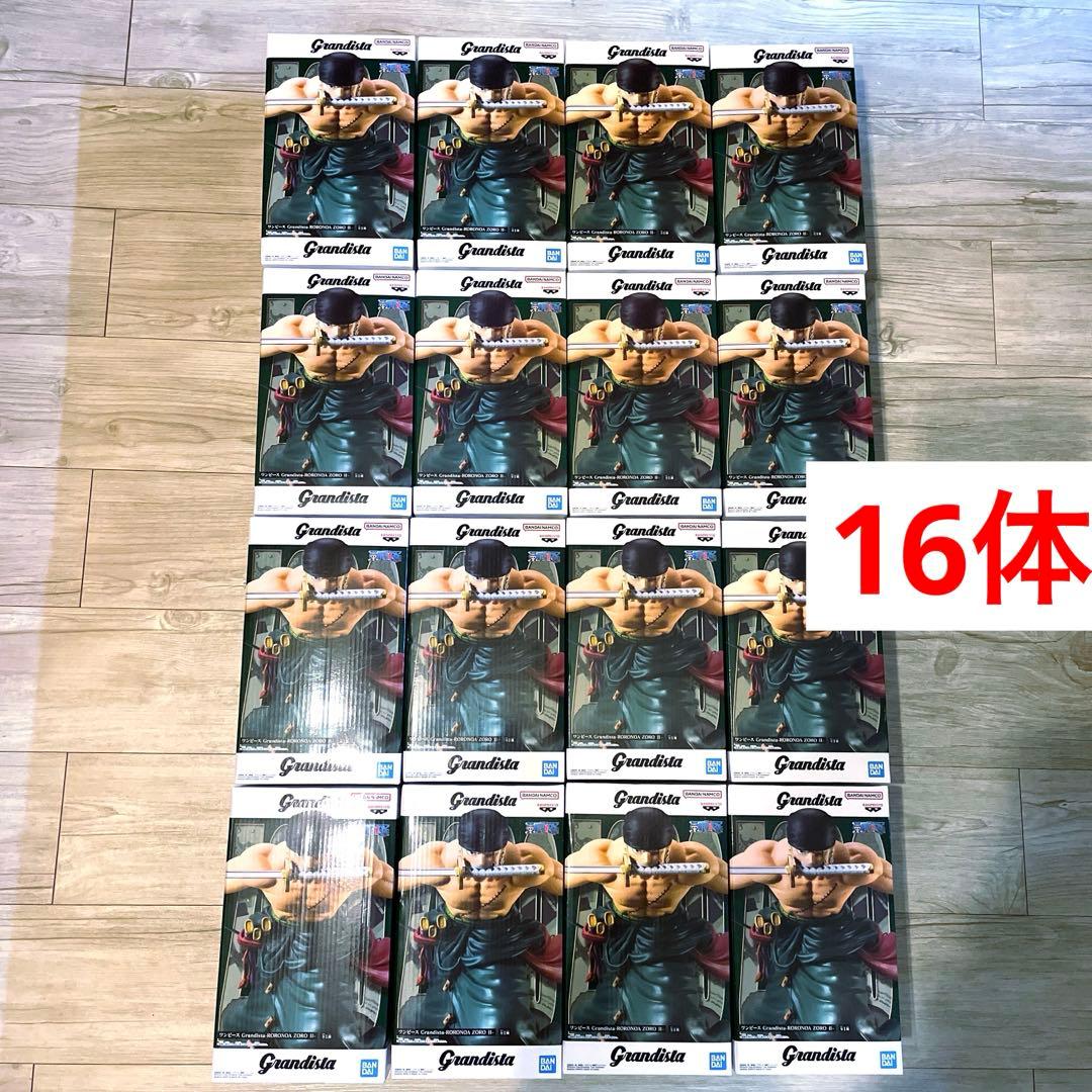 最新　ワンピース Grandista ロロノア・ゾロ II フィギュア 2026年最新】Grandista RORONOA ZORO Ⅱの人気アイテム - メルカリ