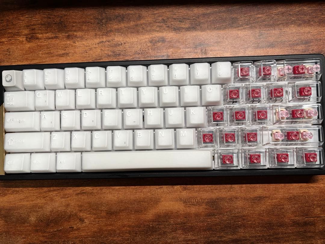 wooting 60HE＋Alumaze60ケース