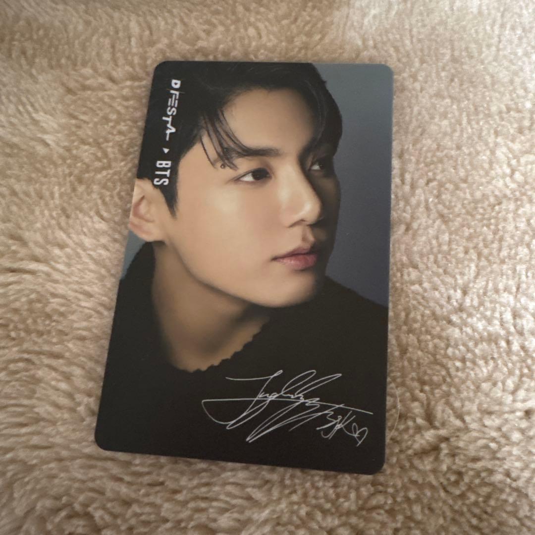 BTS FC特典キーポーチ JUNGKOOKチェキDFESTA特典 - メルカリ