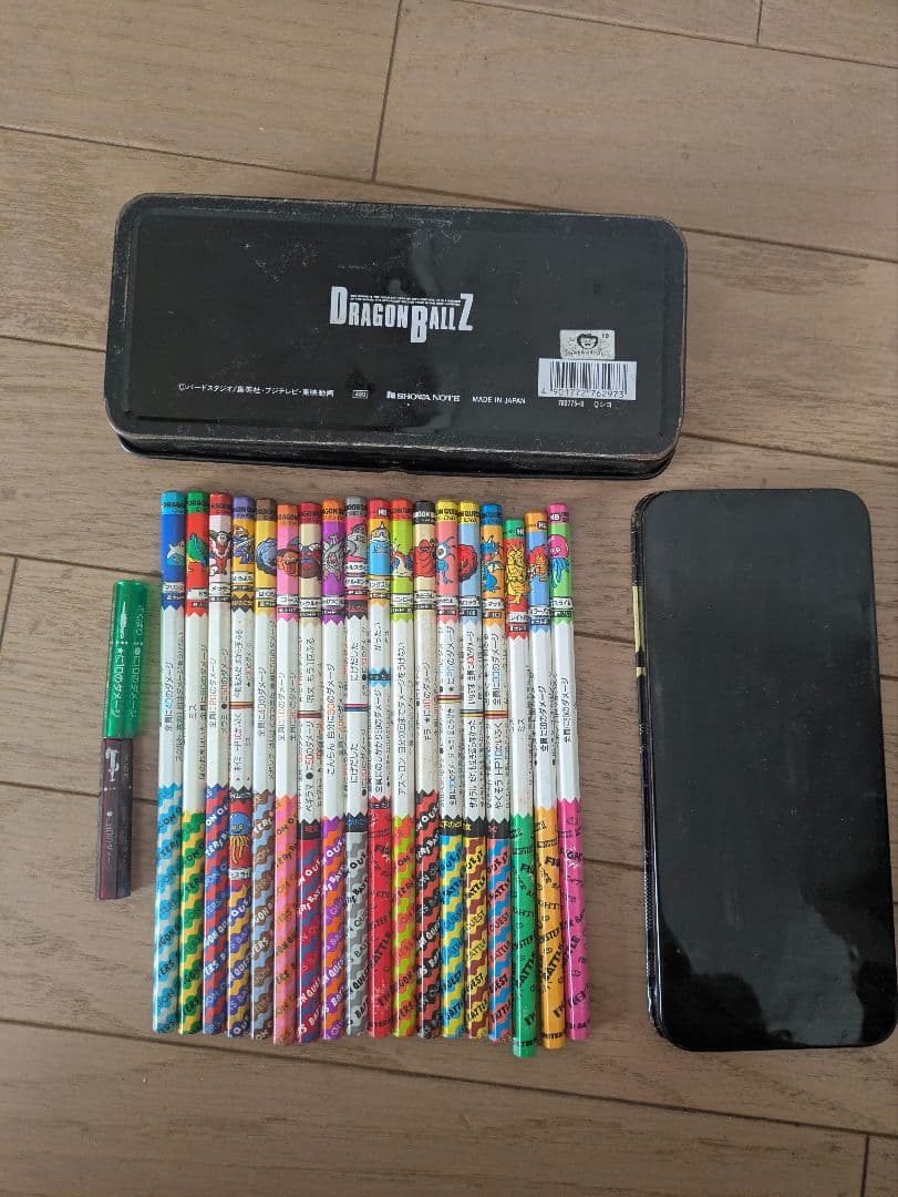 鉛筆 ドラゴンボールZ 缶ペンケース ドラゴンクエスト バトルえんぴつ