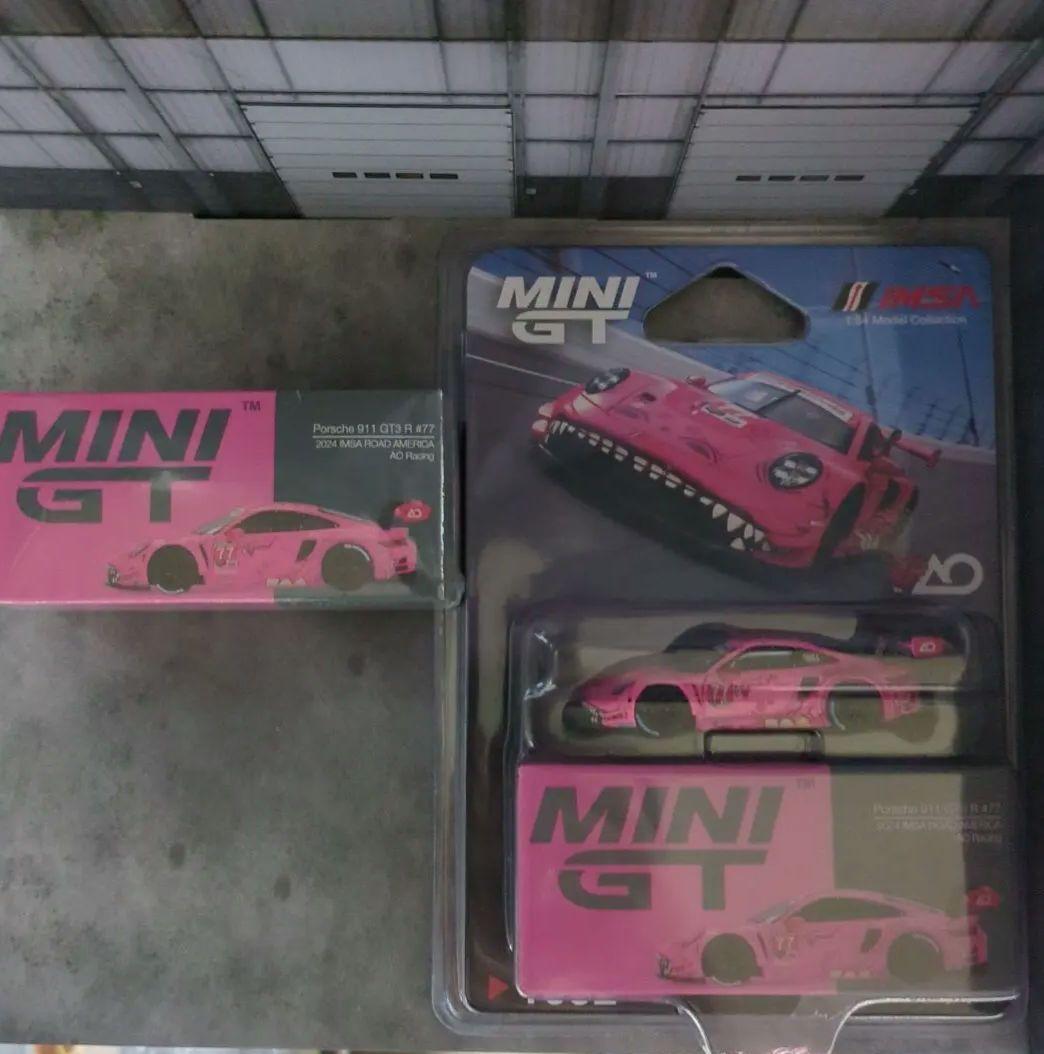 ミニカー MINI GT Porsche 911 GT3 R #77 ROXY