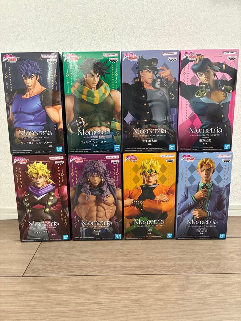 ジョジョの奇妙な冒険 Mometria フィギュア8点セット - メルカリ