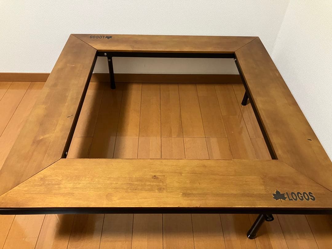 ロゴス　囲炉裏ウッドテーブル