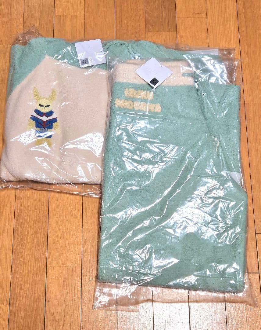 【新品】ヒロアカ 緑谷出久 ルームウェア上下セット palude パジャマ