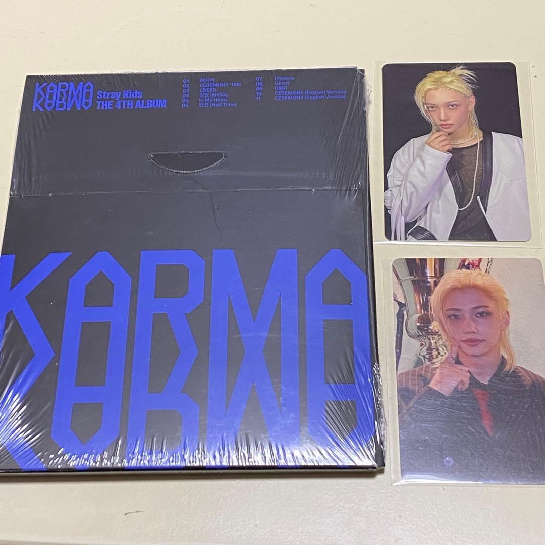 stray kids新品未開封KARMAフィリックスピリトレカスキズskzHMV - メルカリ