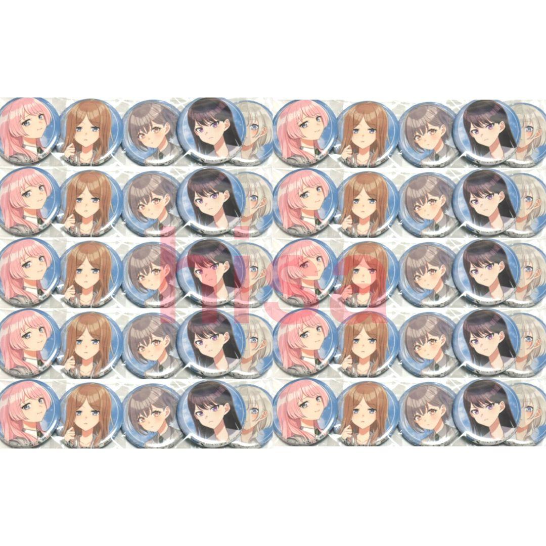 MyGO 雨にそよいで晴れを請う 2巻 ゲーマーズ 缶バッジ 10セット