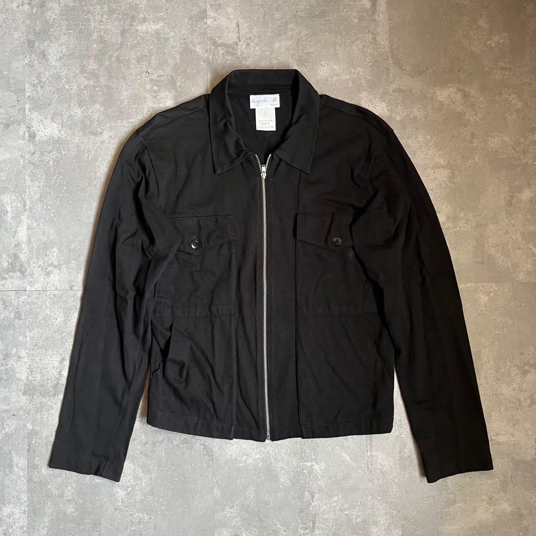 archive Agnes b. short length zip jacket - メルカリ