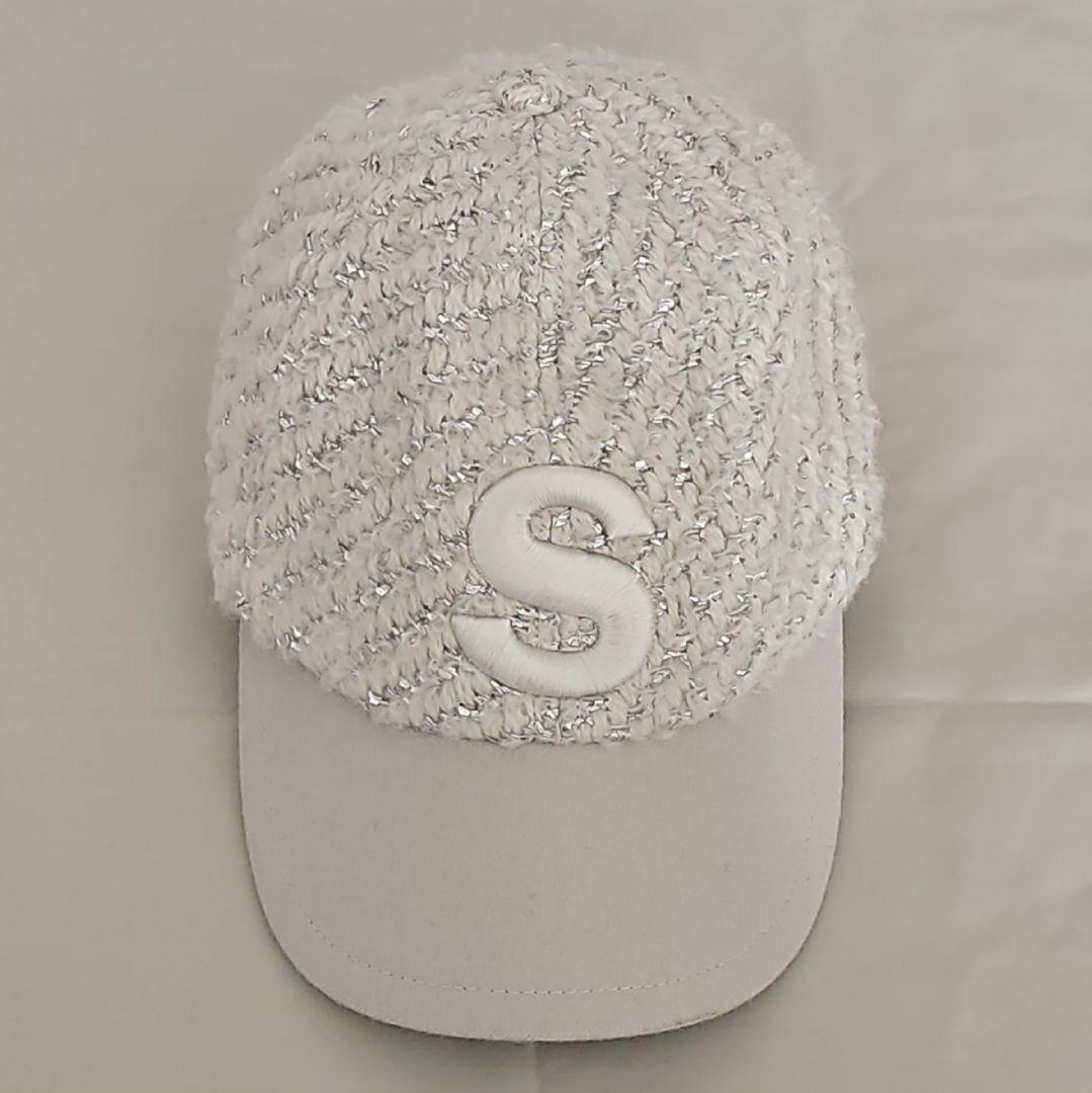 sacai ボアキャップ ホワイト