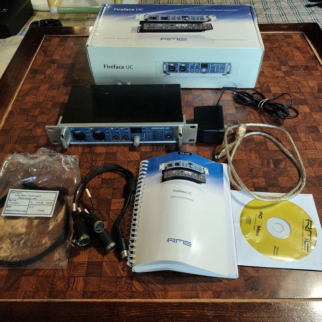 RME Fireface UC オーディオインターフェイス 電源アダプター非純正