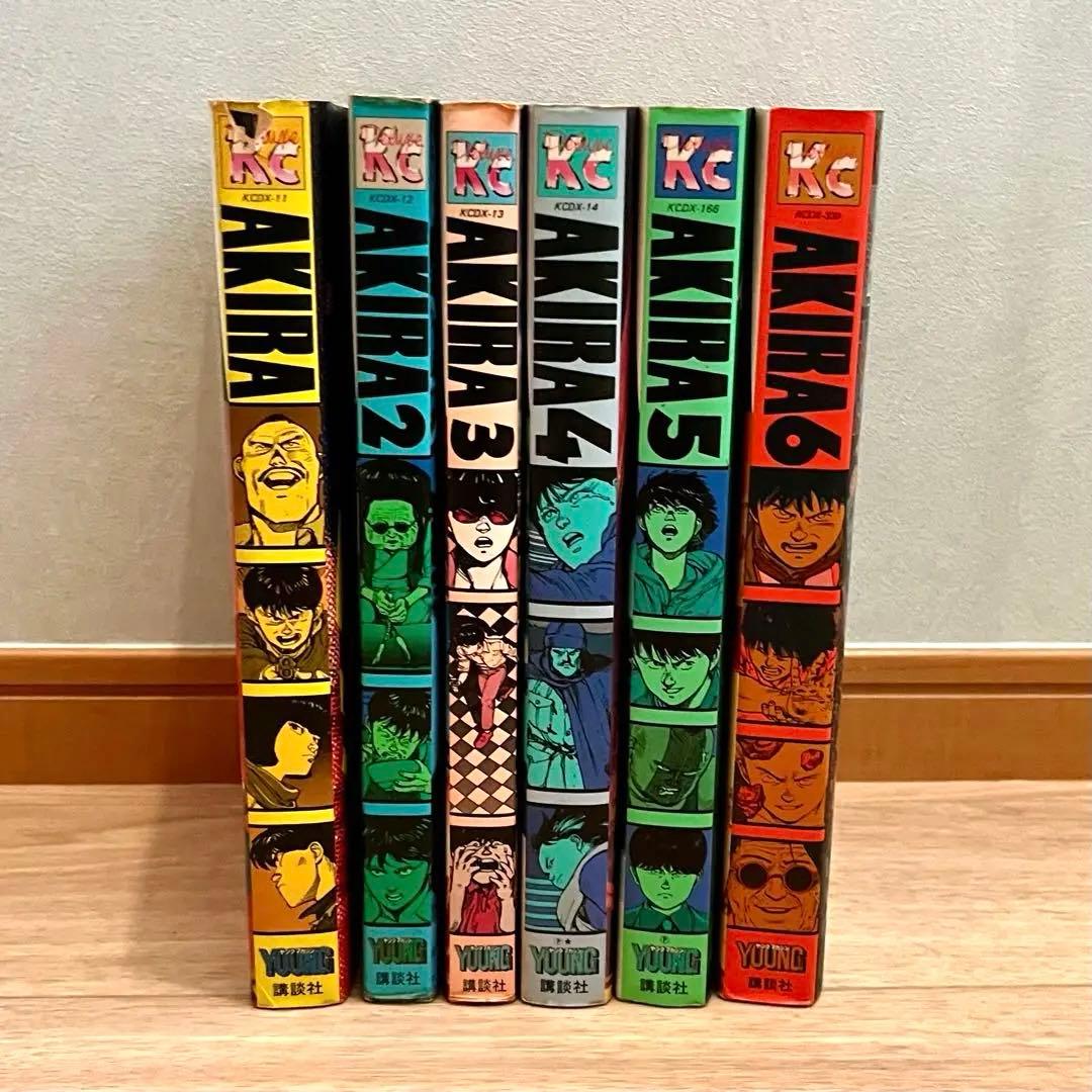 AKIRA 全巻】 1〜6巻セット 中古本 大友克洋 講談社 - メルカリ