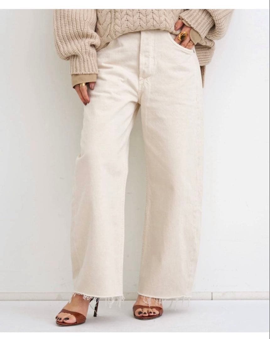 シチズンズ オブ ヒューマニティー　AYLA RAW HEM CROPPED28