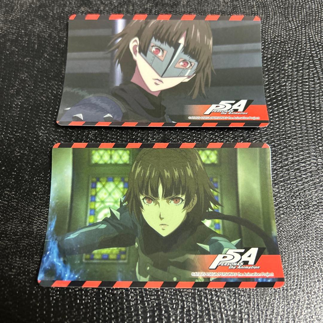 激レア ペルソナ5 新島真 クイーン セット売り カットイン ステッカー