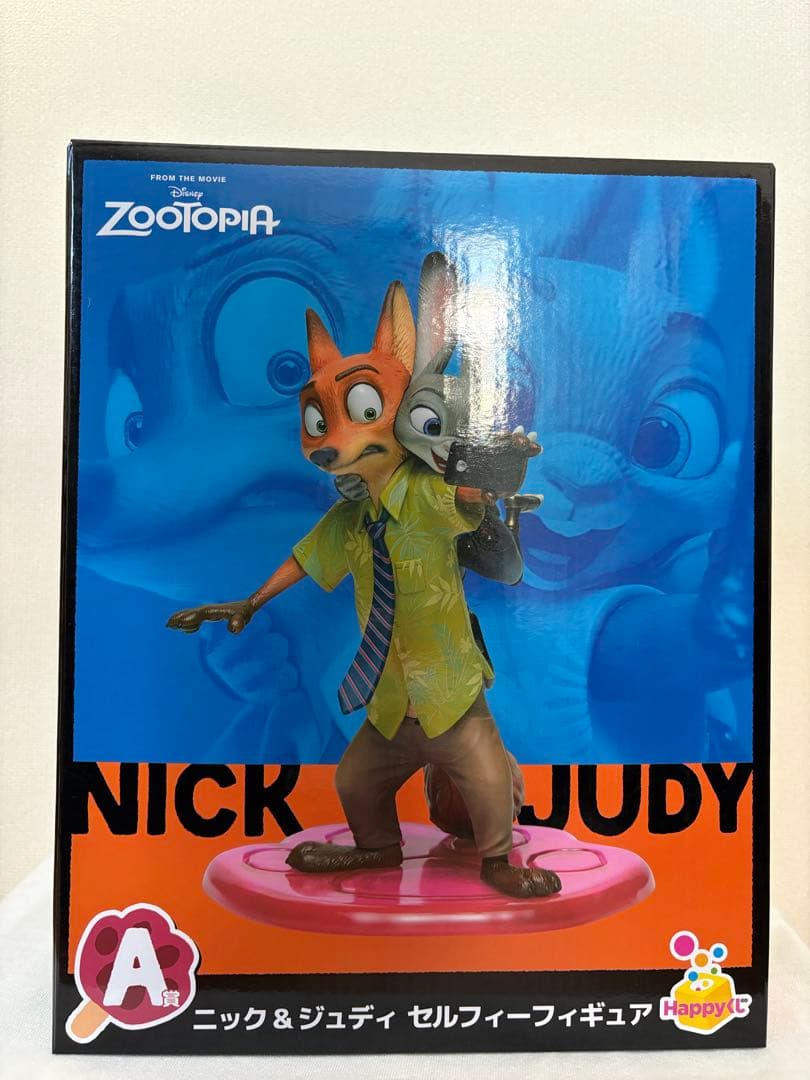 【新品未開封】ズートピア1番くじ　A賞 ニック & ジュディ