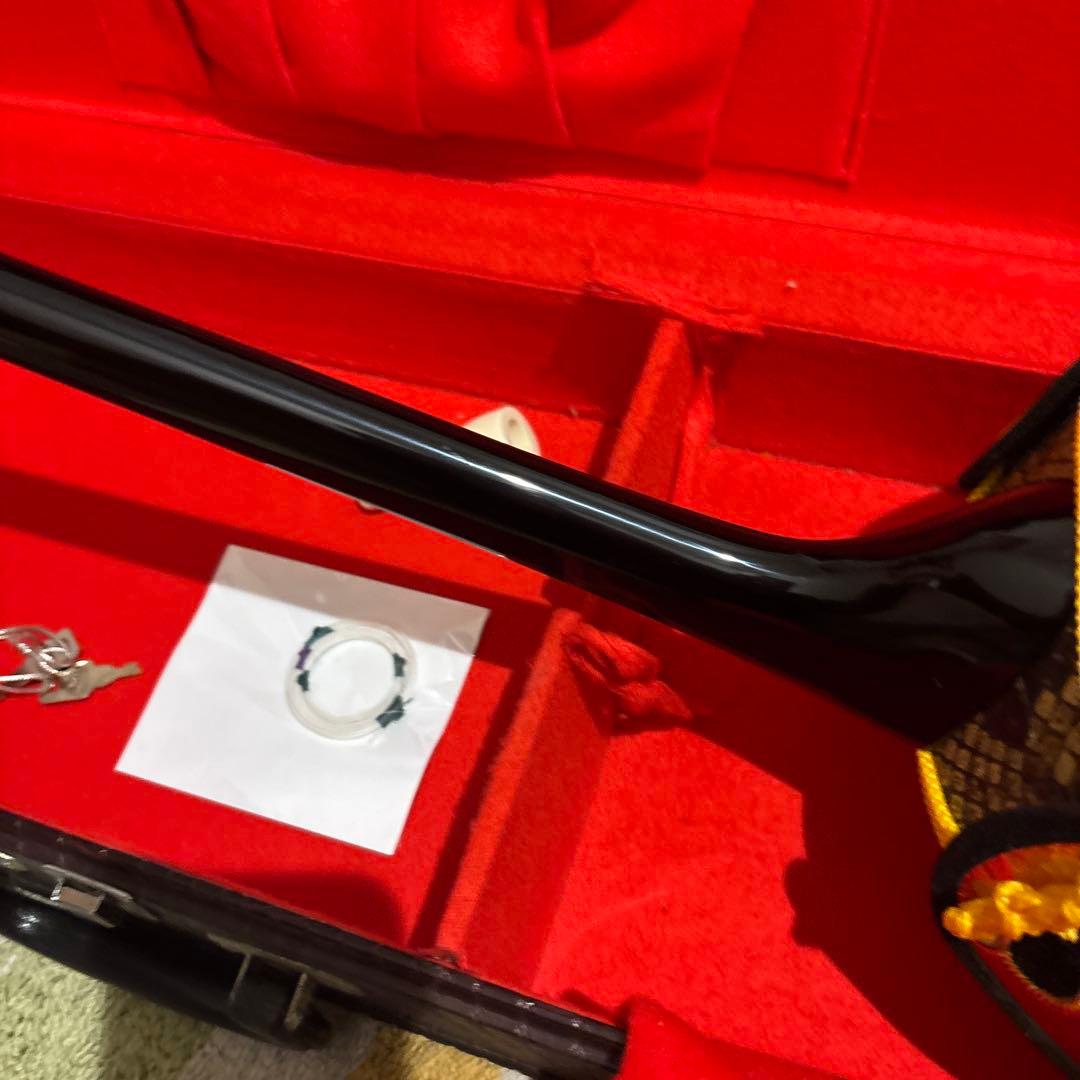 宮古島から 本皮強化張り三線① 棹黒檀 良音 サンプル音源あり 十九の