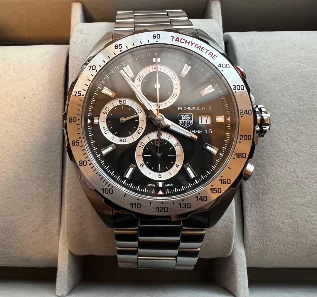 タグホイヤー TAG Heuer フォーミュラ1 デイト 自動巻腕時計 カレラ