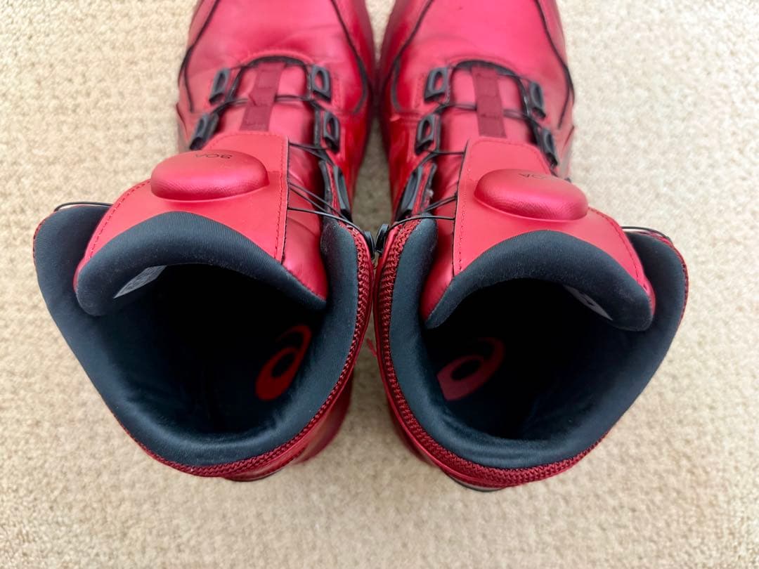 赤石 asicsアシックス 安全靴 ウィンジョブ CP304 25.5cm