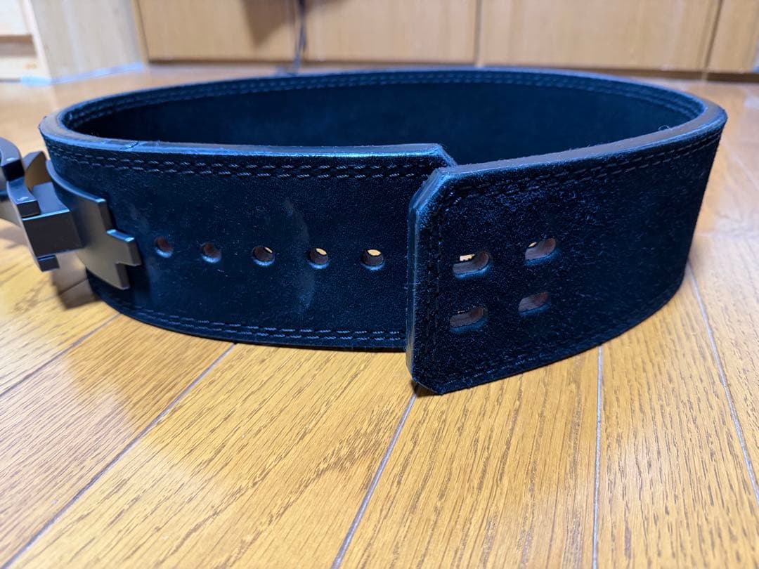 P.L.COLLEGE トレーニング・パワーベルト ブラック サイズL