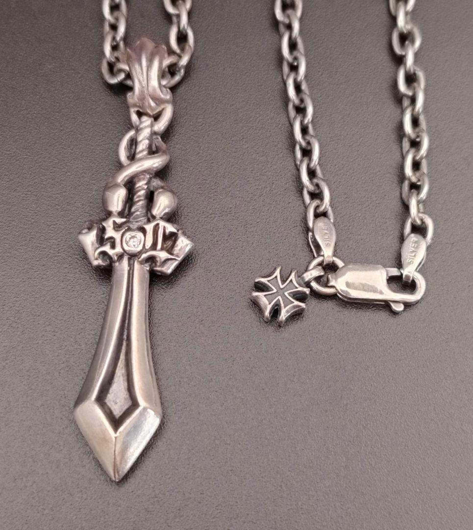 snaked lows◎deal design◎ネックレス◎シルバー925 楽天市場】DEAL DESIGN ディールデザイン ソリッドダガートップ