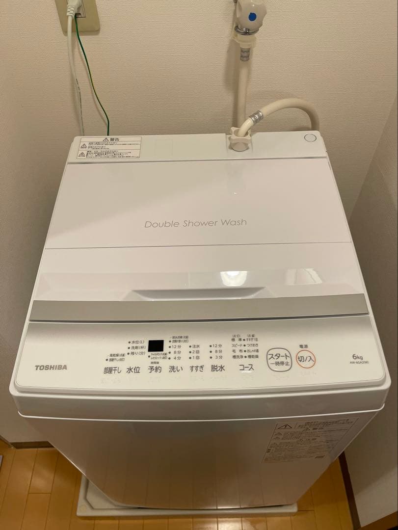 TOSHIBA AW-6GA2(W) 6kg 2022年製 - メルカリ