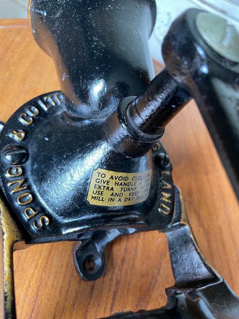 もも様専門イギリスアンティーク 壁掛け コーヒー ミル グラインダー