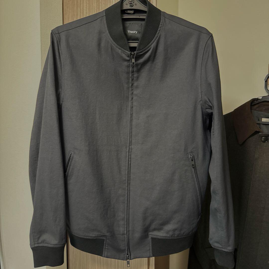 Theory セオリー STRETCH OXFORD ブルゾン 黒