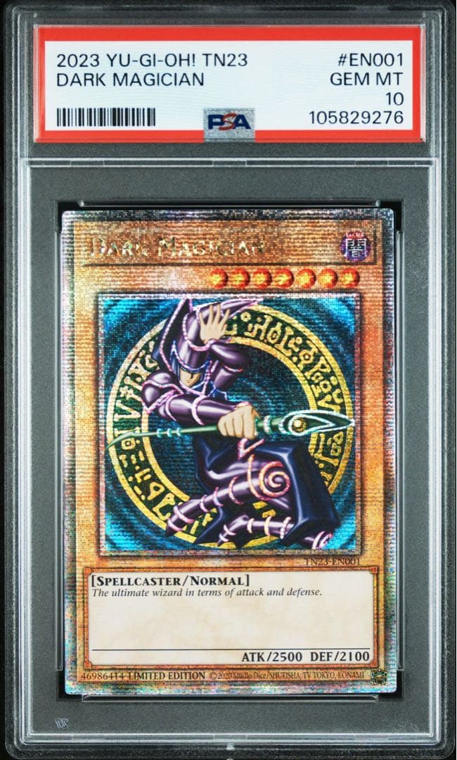 英語版 ブラックマジシャン クオシク　TN23-EN001 PSA10