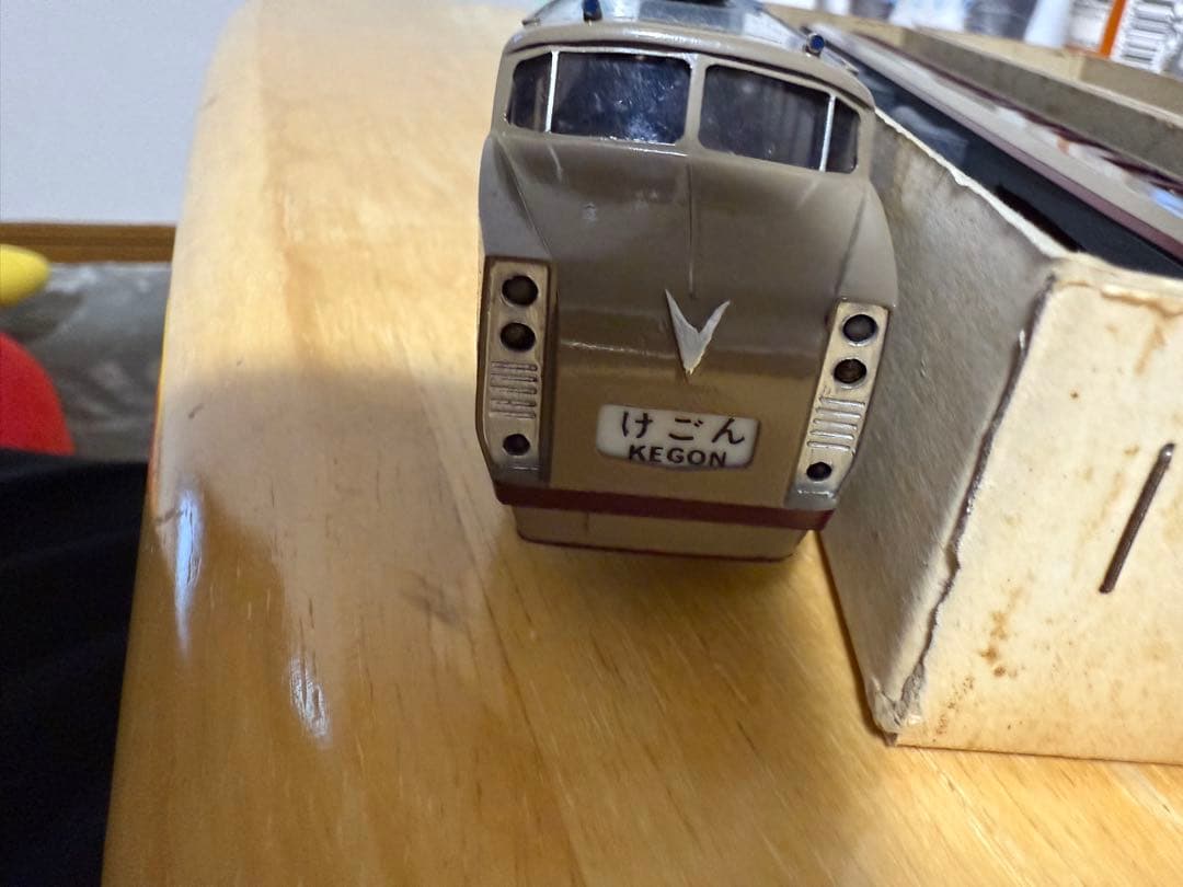 けごん KEGON 鉄道模型 赤・茶色