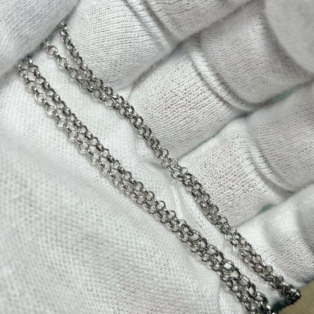 美品 GUCCI 2.2ミリ クロームチェーンネックレス - メルカリ