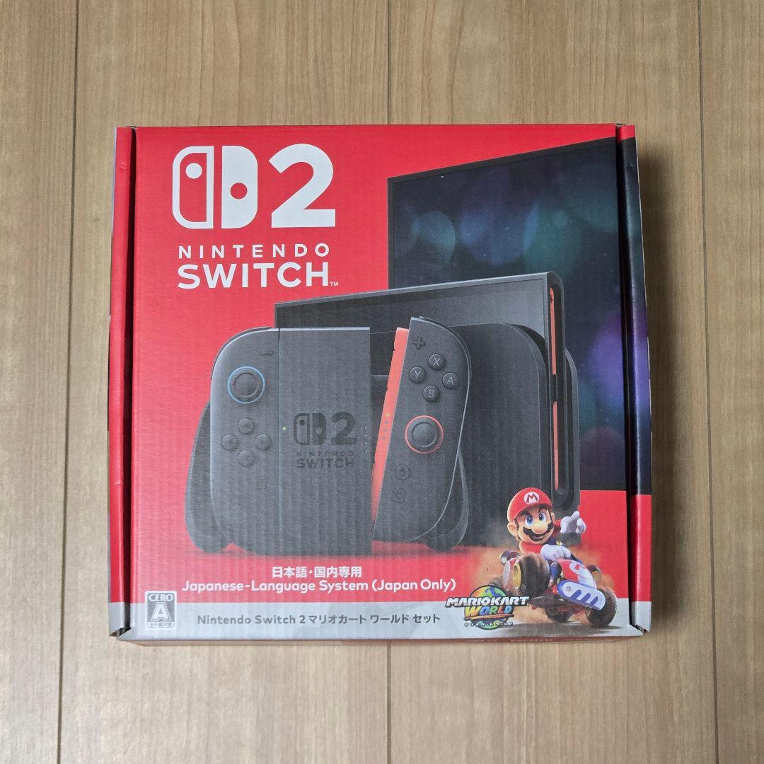 新品未開封 Nintendo Switch2 日本語版 マリオカート セット - メルカリ