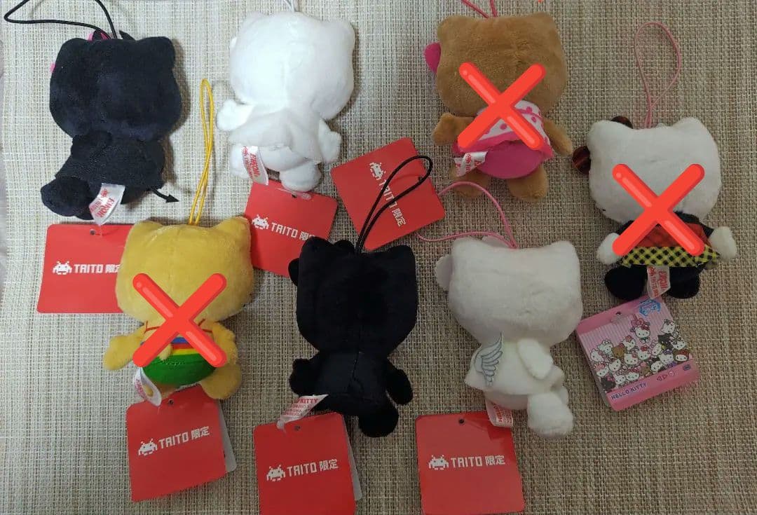 タイトー限定 ハローキティ Myハローキティ マスコット1 マスコット2