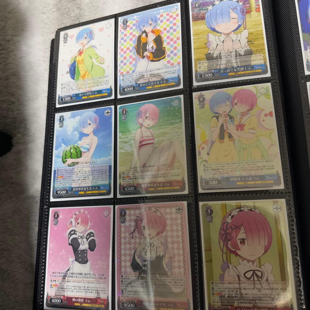 ヴァイスシュヴァルツ リゼロ カードまとめ売り - メルカリ