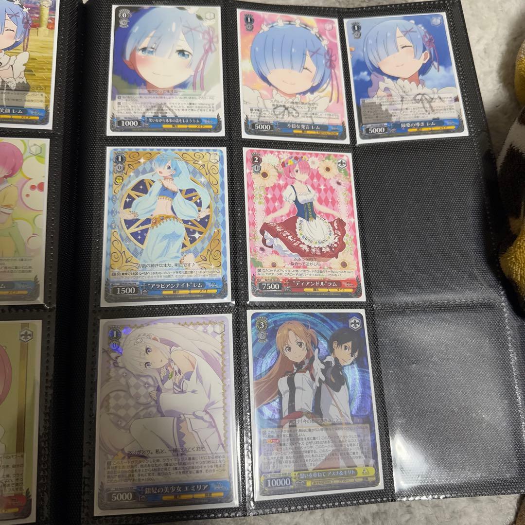 ヴァイスシュヴァルツ リゼロ カードまとめ売り - メルカリ